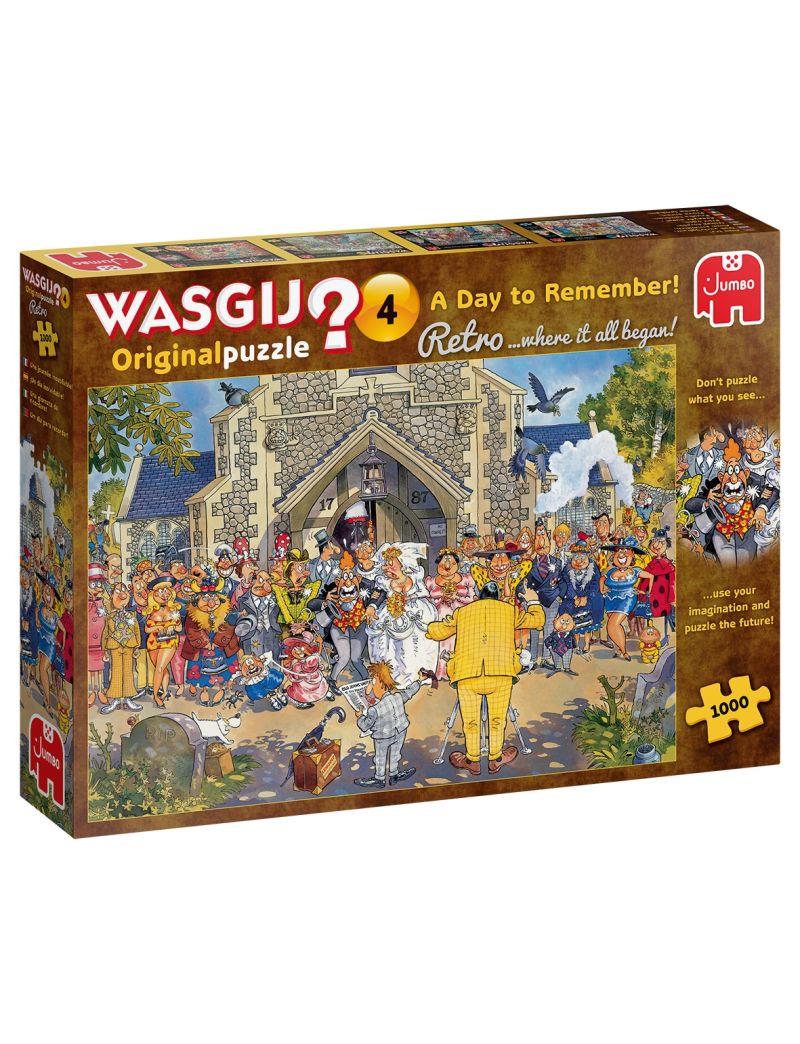 JUMBO Wasgij Retro Original 4 A Day To Remember! 1000pcs