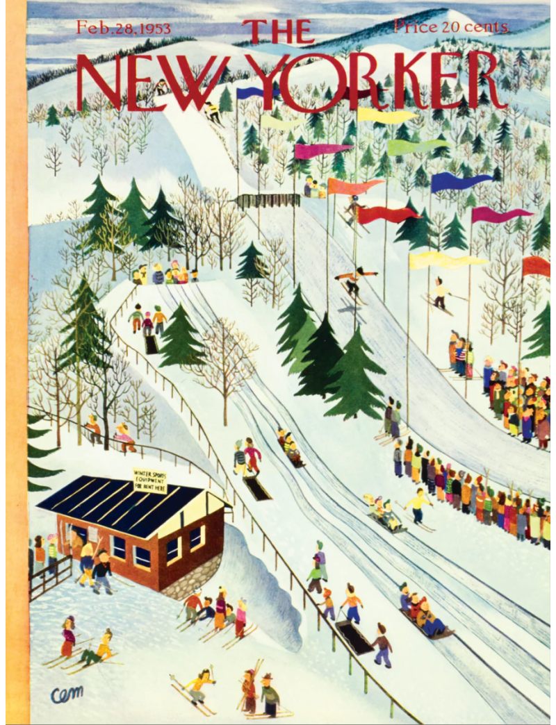 NEW YORKER Sledding and Skiing 1000pcs
