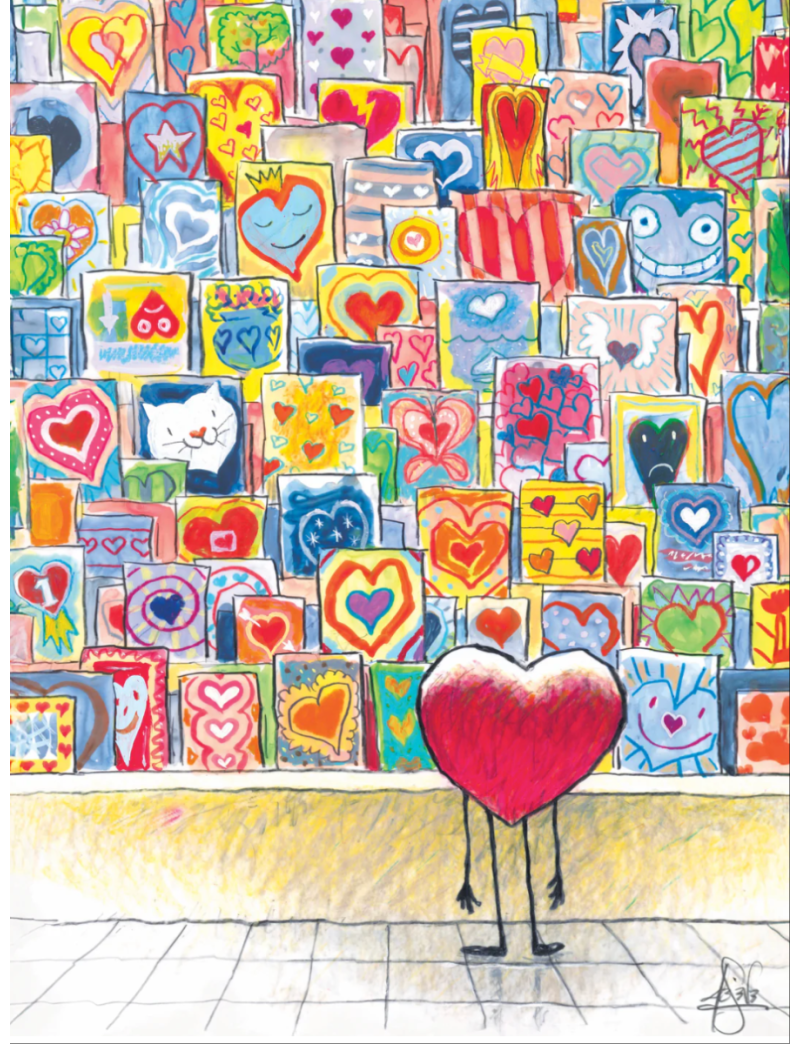 NEW YORKER Heart Trouble 1000pcs
