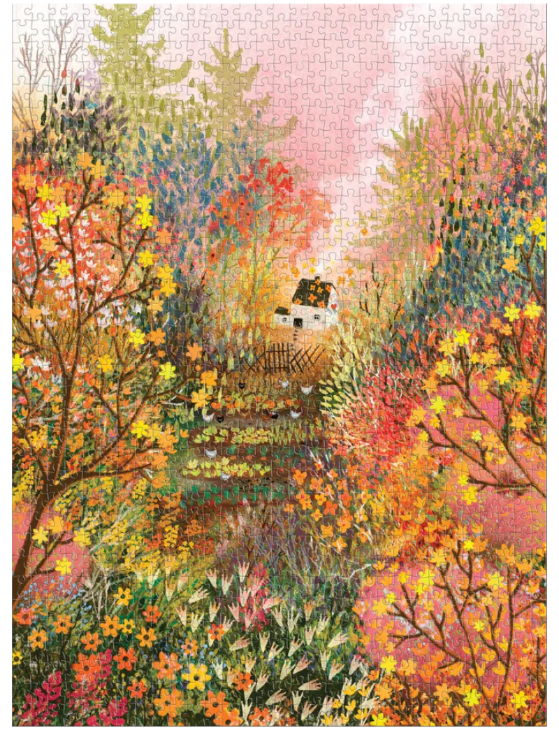 Galison Joy Laforme Autumn in the Meadow 1000 Piece Puzzle