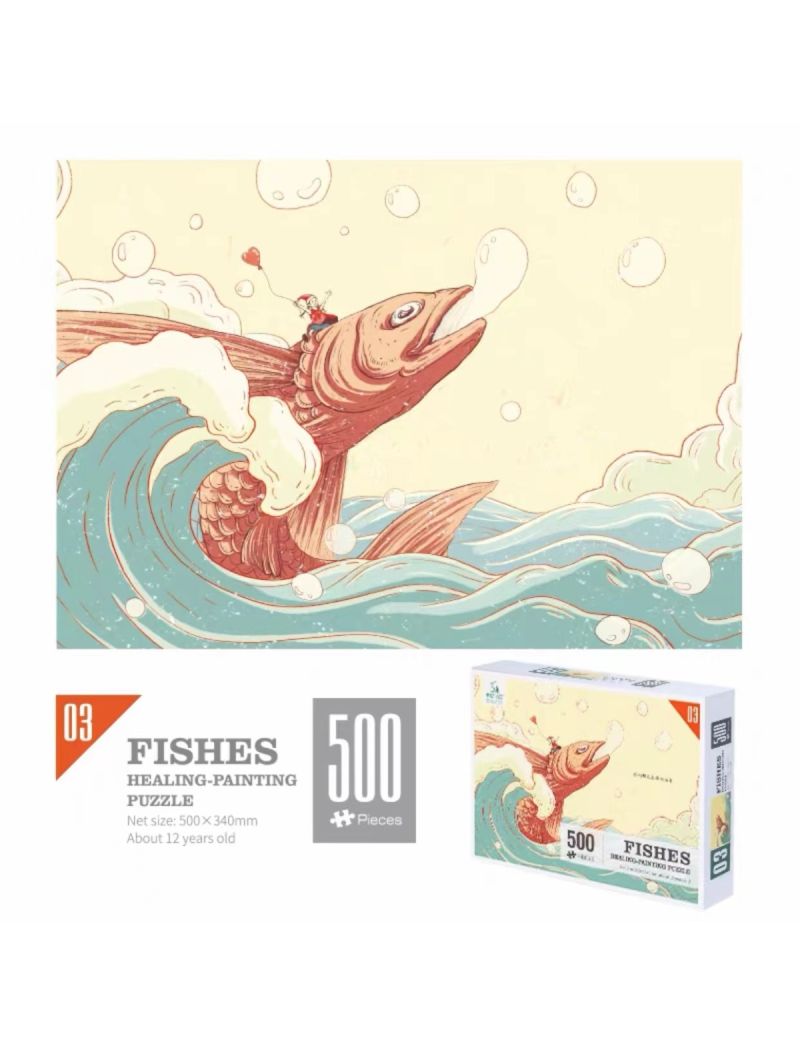 ZHIJU FISH (3) 500pc