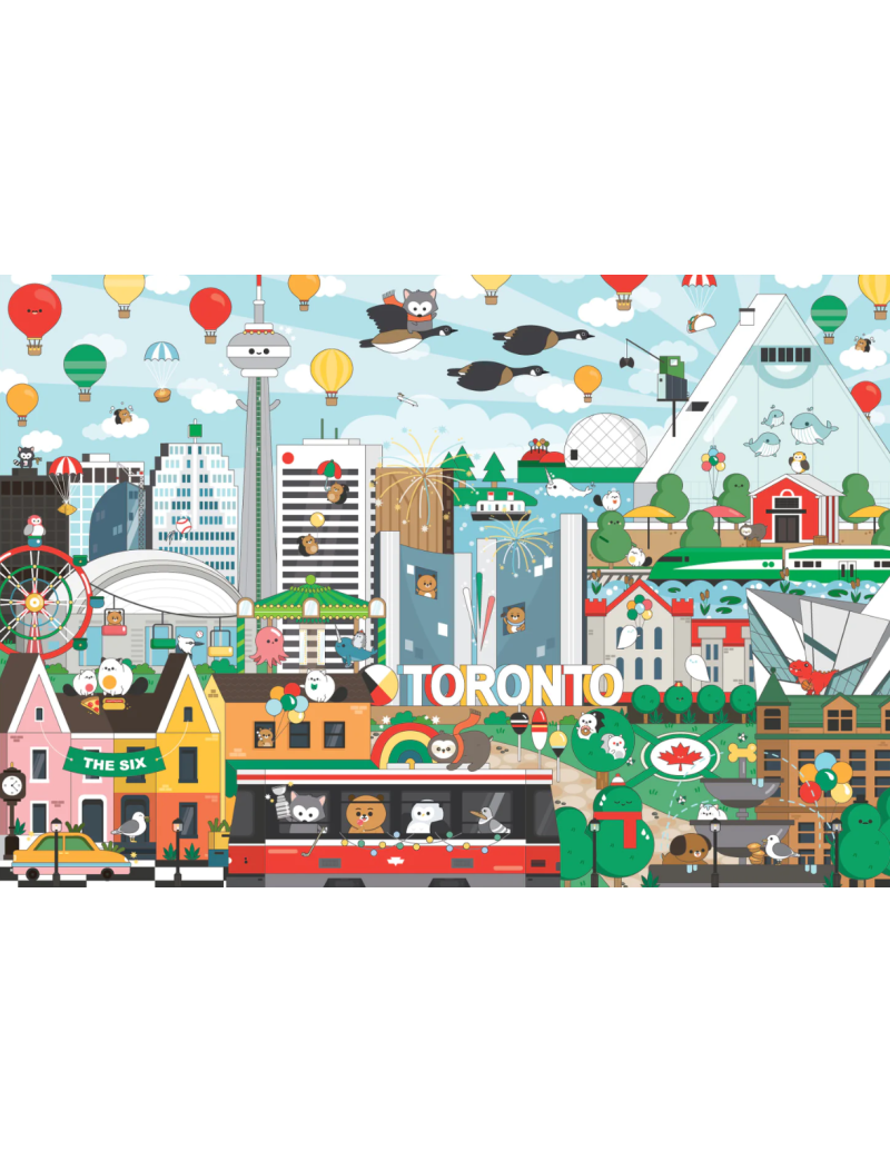 ARCADIA Toronto in Motion 1000pc