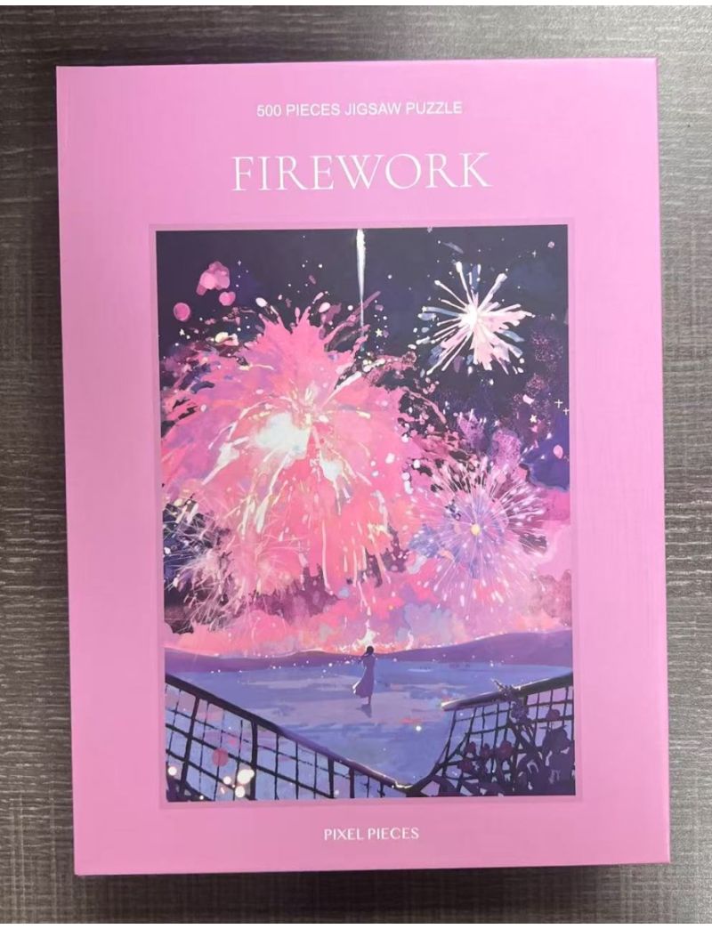 PIXEL PIECES Fireworks 500pcs 【open box】