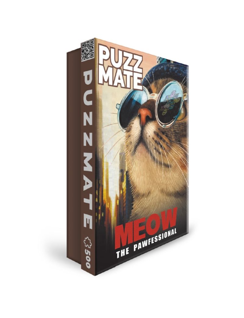 PUZZMATE Léon Meow 500pcs