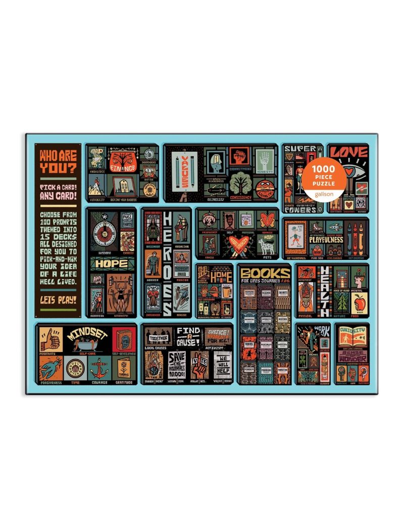 Galison WHO ARE YOU? 1000 PIECE PUZZLE