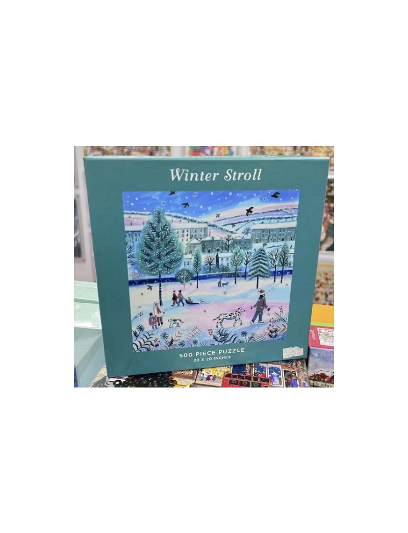 Galison Winter Stroll 500 Piece Puzzle