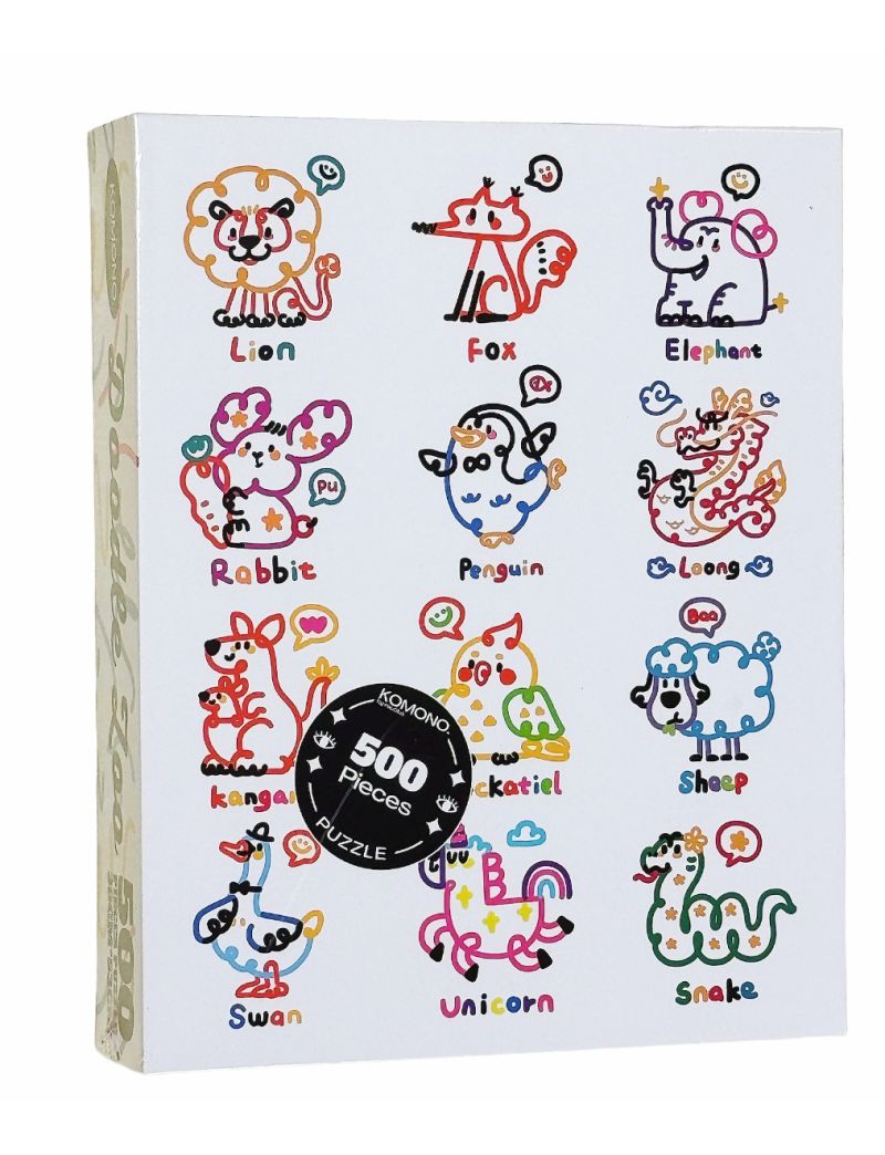 KOMONO Doodle Zoo 500pcs