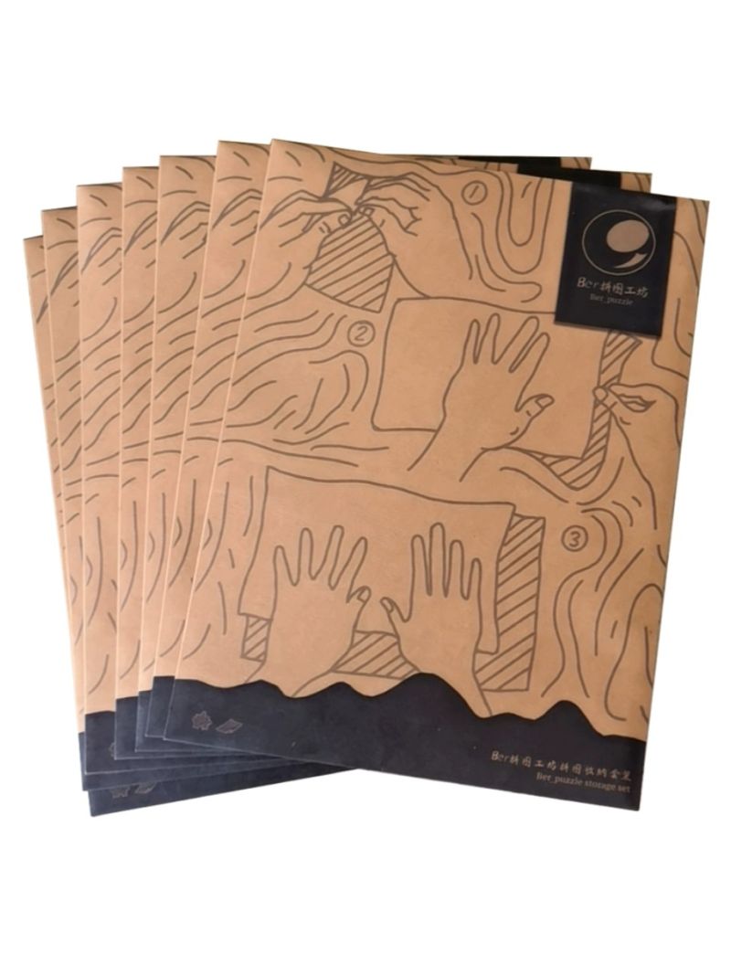 BER Puzzle Sheets Peel Glue (Includ 8 sheets)