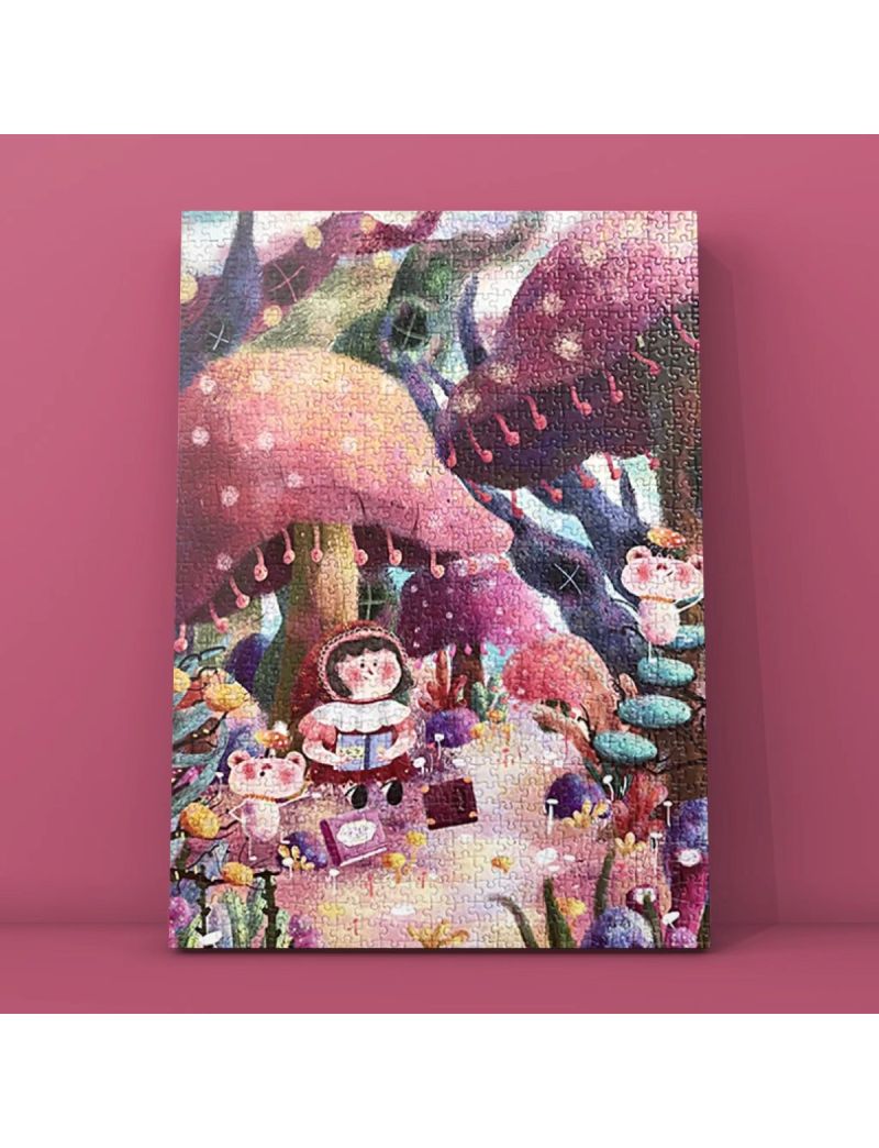 RED SOLO Mushroom Forest 1000pc