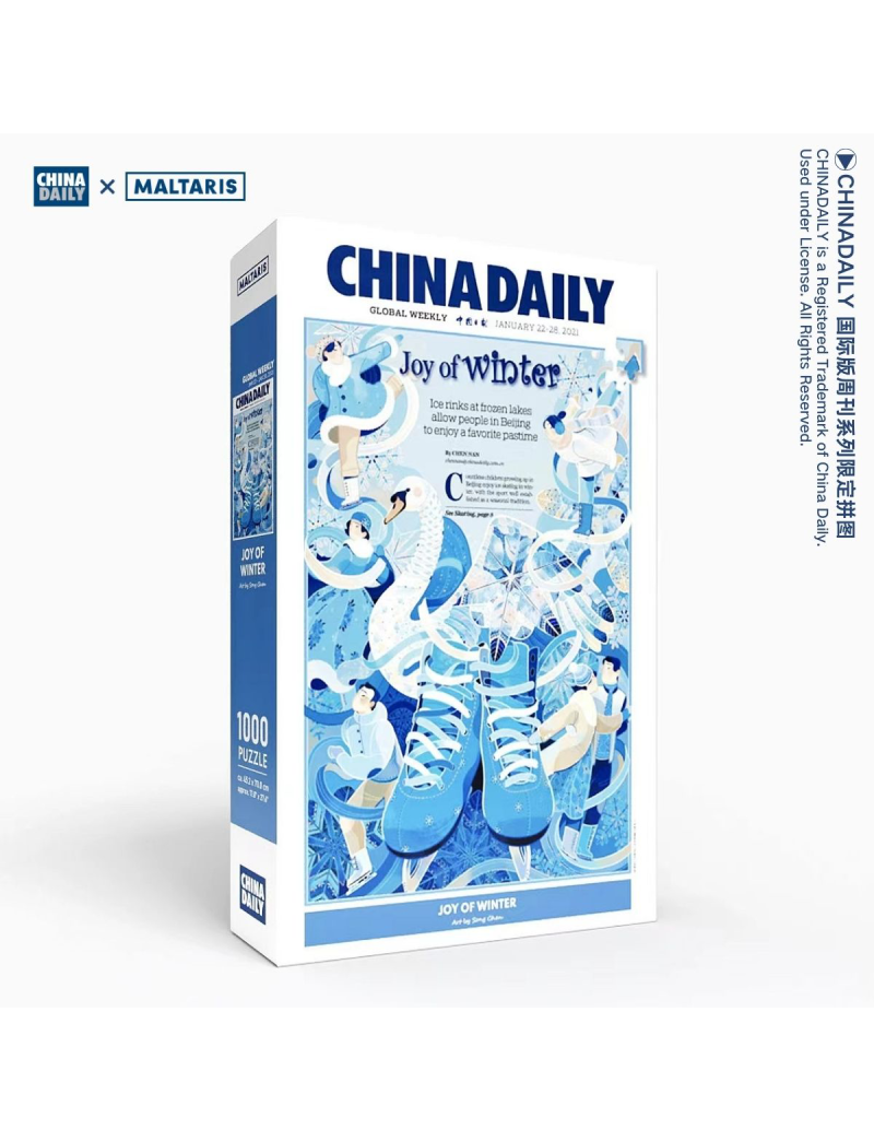 CHINA DAILY JOY OF WINTER 1000 Pieces