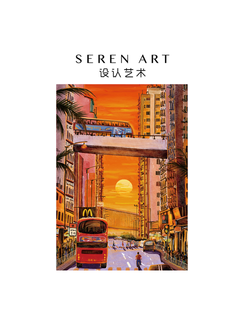 Seren Art Urban Sunset 500pc