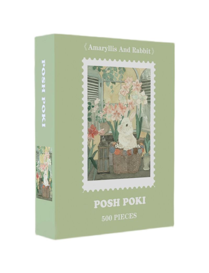 Posh Poki Amaryllis And Rabbit 500pcs
