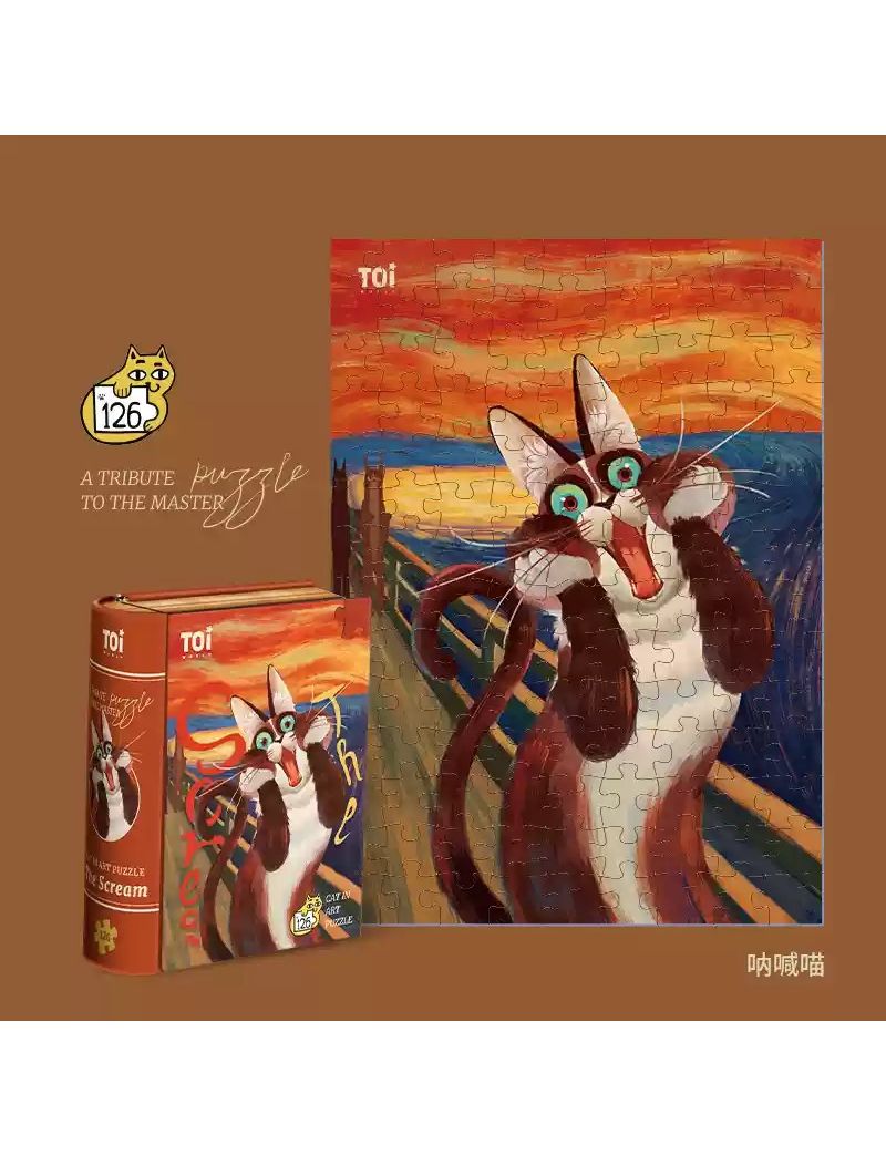TOI Art Cat Series- Scream126 Pieces