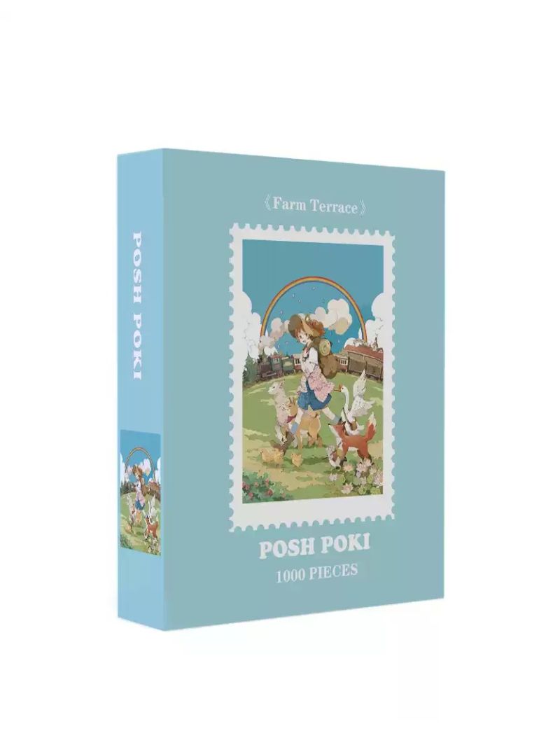 Posh Poki Farm Terrace 1000pcs
