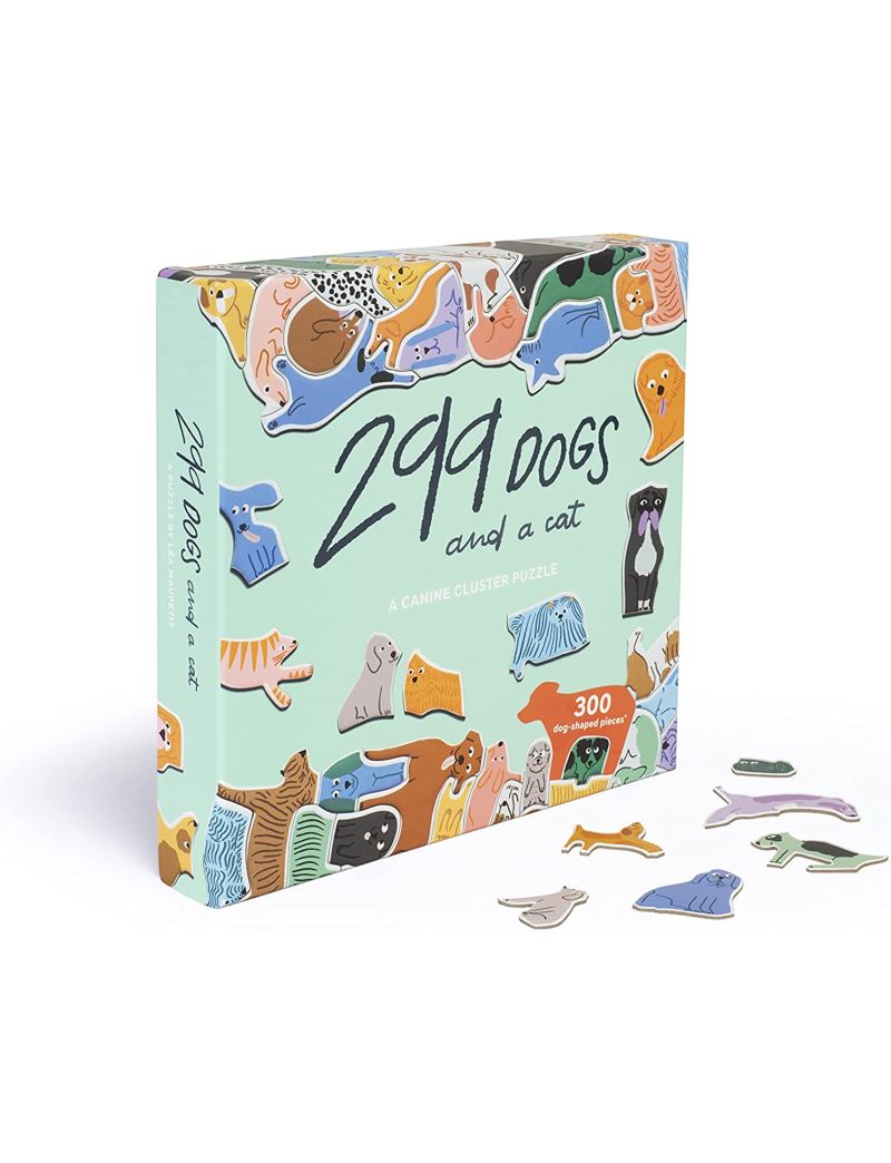 LAURENCE KING 299 Dogs and a Cat 300pc