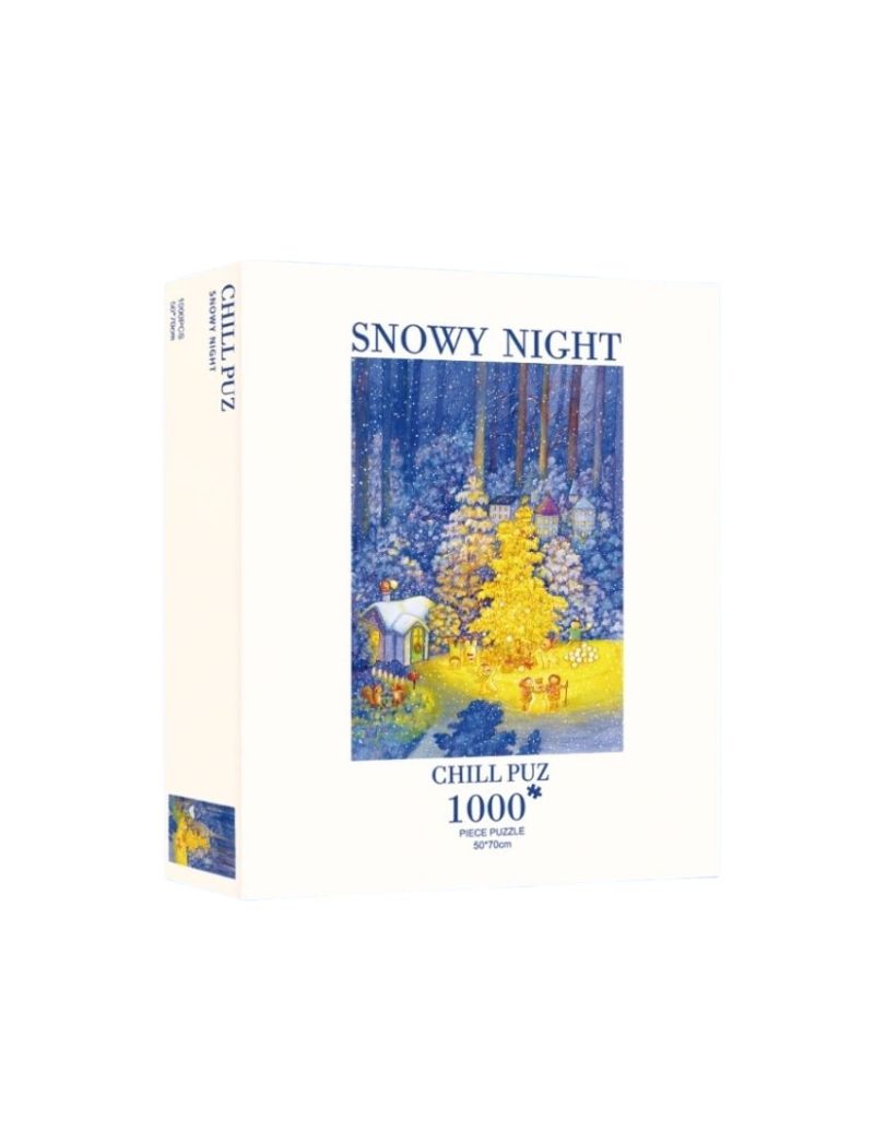 Chill Puzzle Snow Night 1000p