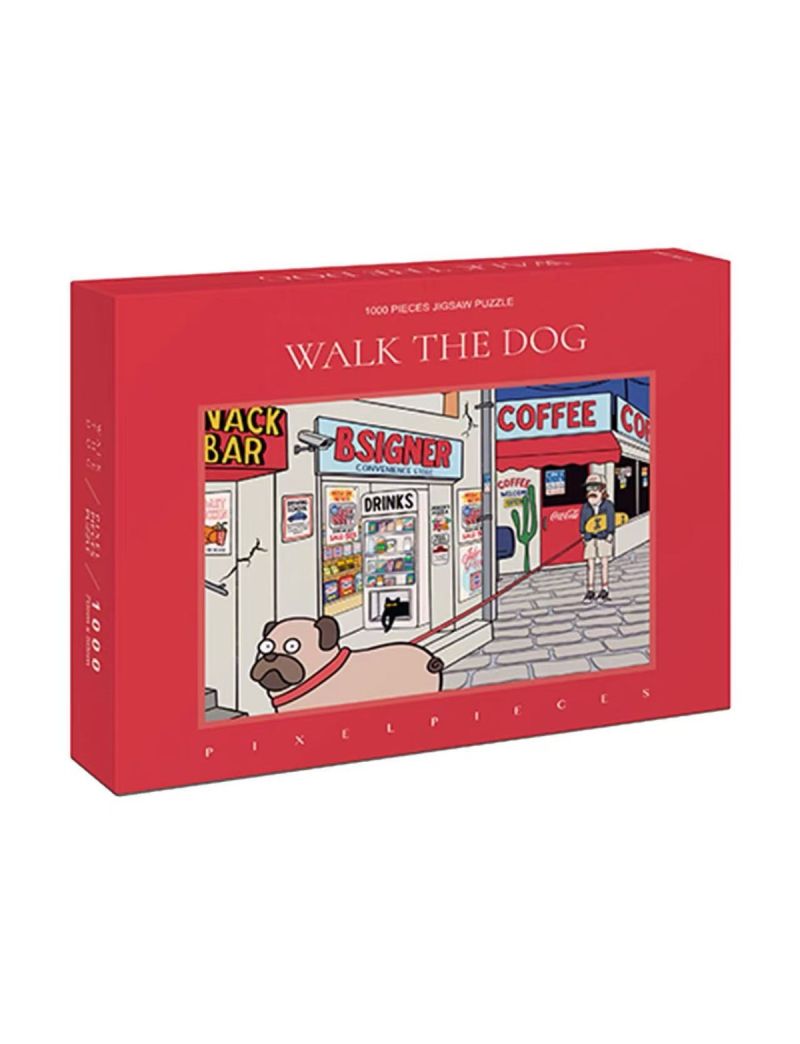 PIXEL PIECES Walk The Dog 1000PCS