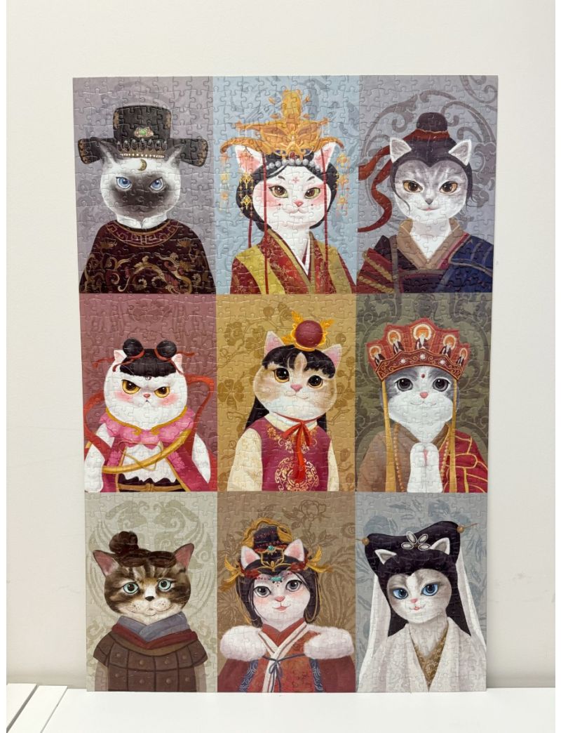 【Finished】Catsky Cat's Story 1000pcs-no frame  (Pick Up Only)