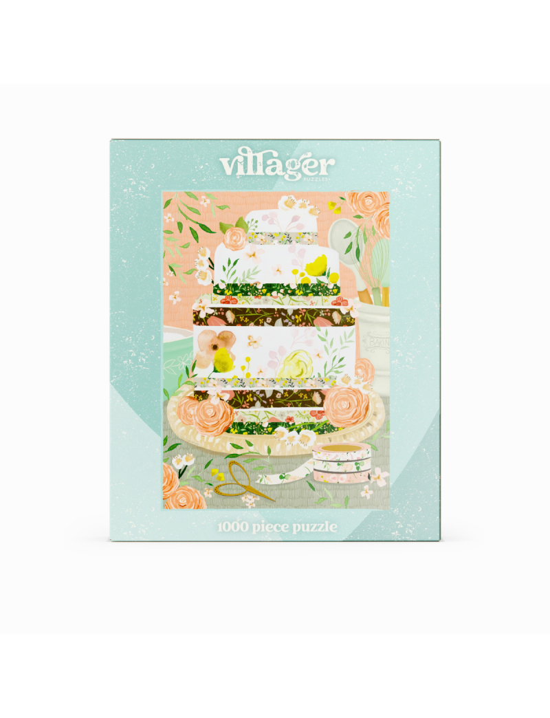 Villager Artisan Bakery 1000pcs by Artist Ginger Deverell