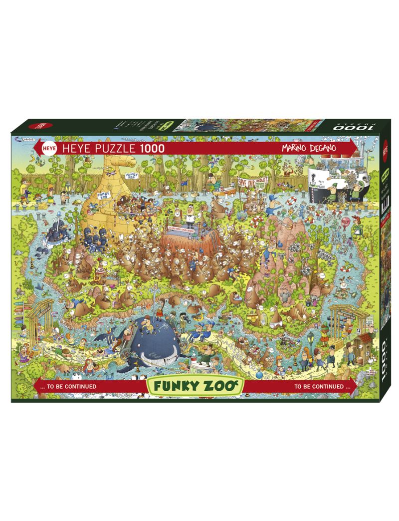 HEYE FUNKY ZOO AUSTRALIAN HABITAT 1000PC