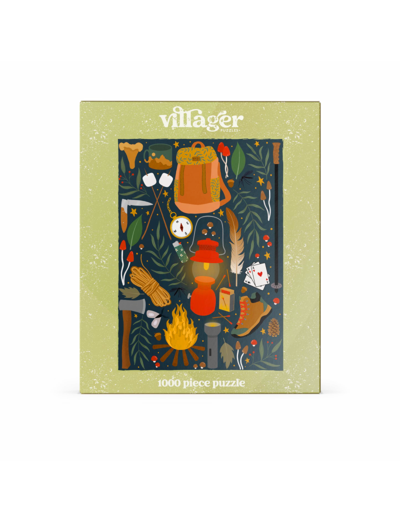 Villager Backpacker 1000pcs by Artist Kourtni Gunn