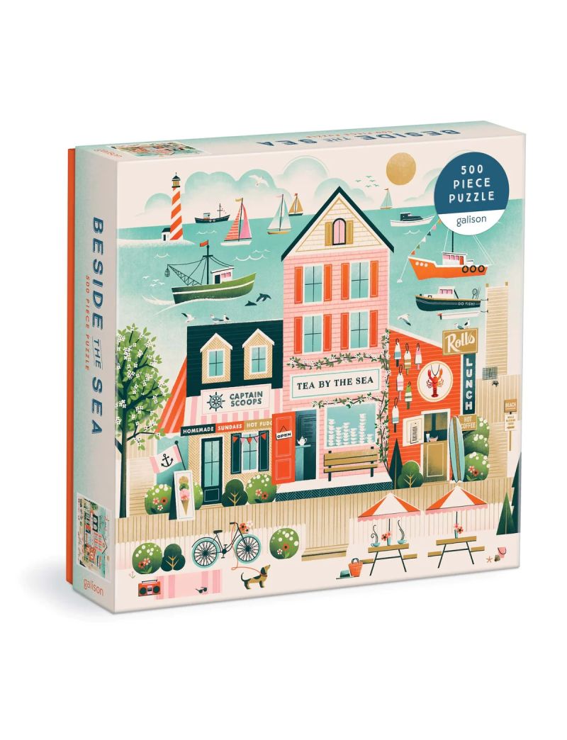 Galison BESIDE THE SEA 500 PIECE PUZZL