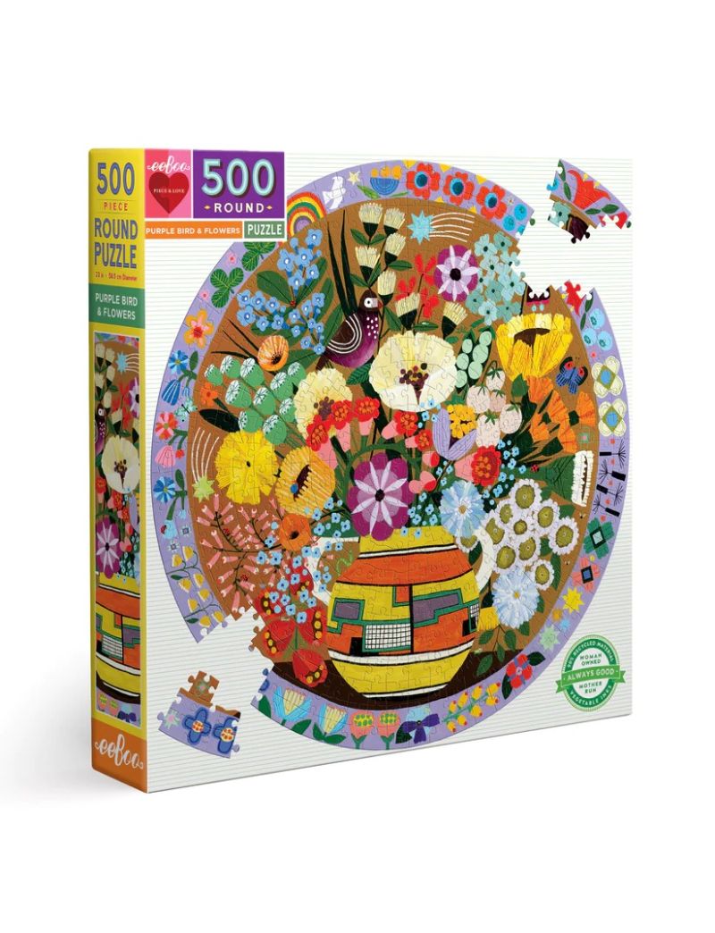EEBOO Birds and Flowers 500PC