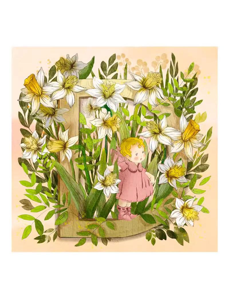 ARTPUZZLE Flower Fairy and Letter D C3103 300pcs