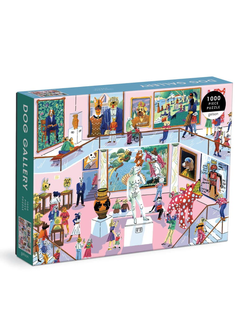 GALISON Dog Gallery 1000 Piece Puzzle