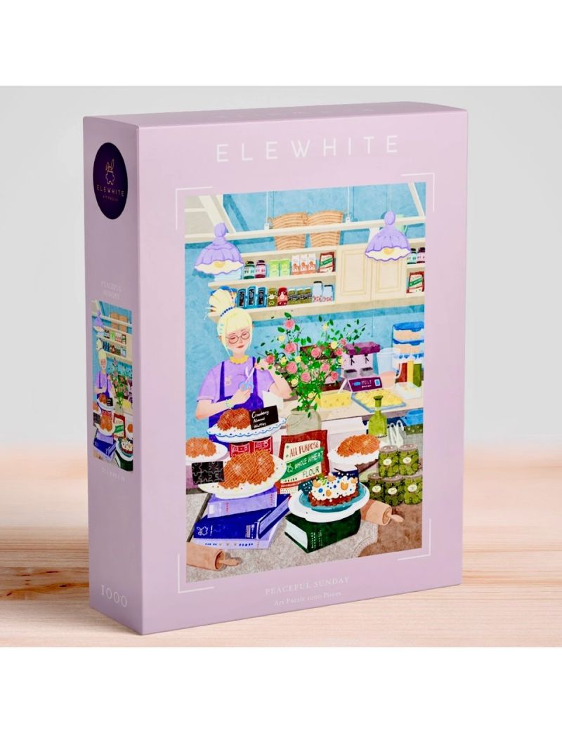 Elewhite Peaceful Sunday 1000p