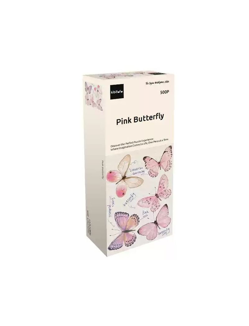 KIBIFUFU Pink Butterflies 500pcs