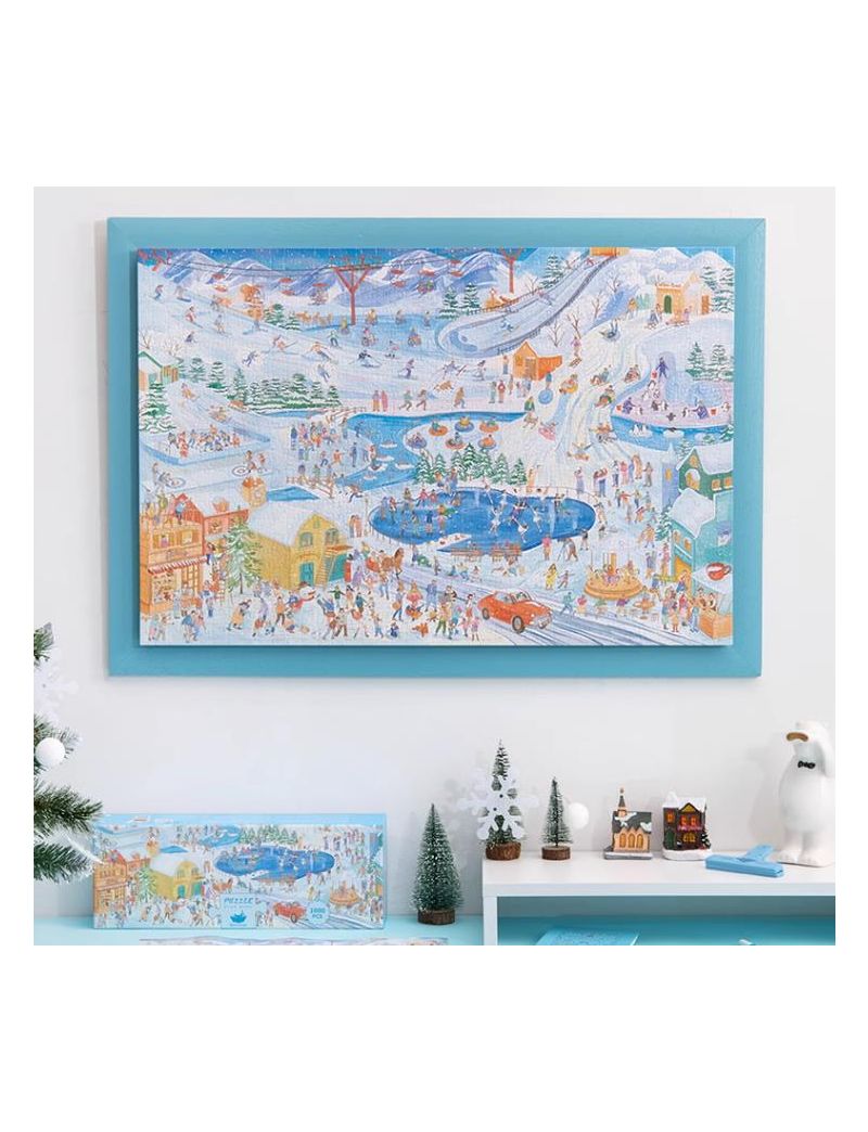 Momibook Wonderful Snow Park 1000pc