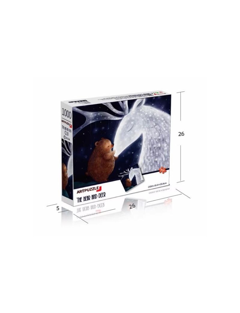 ARTPUZZLE Victoria Bear and Deer 1000pc C6501