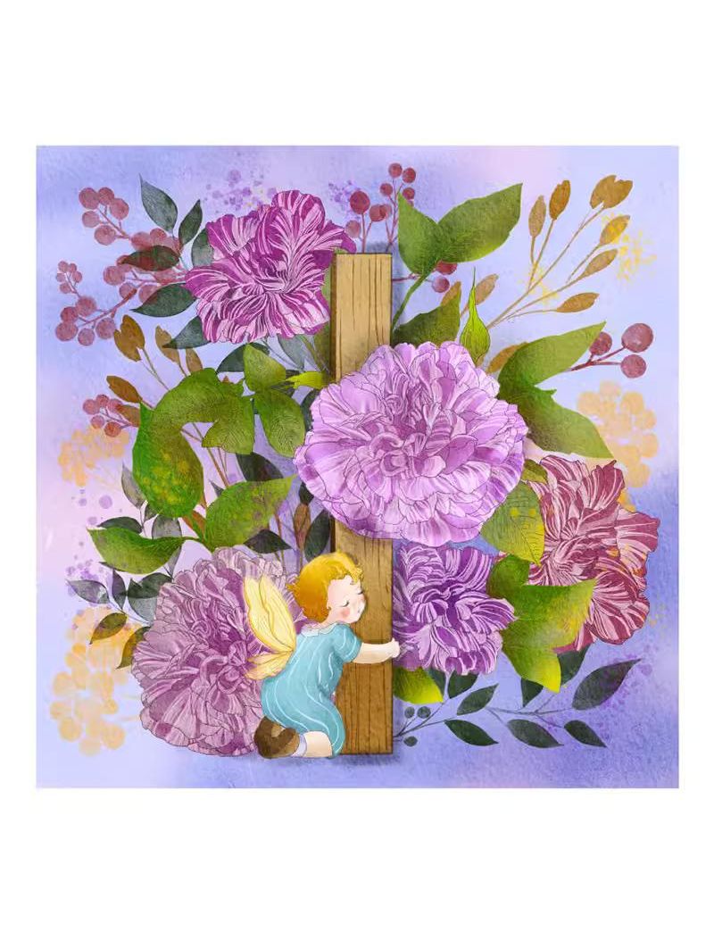 ArtPuzzle Flower Fairy and Letter I C3108 300pcs