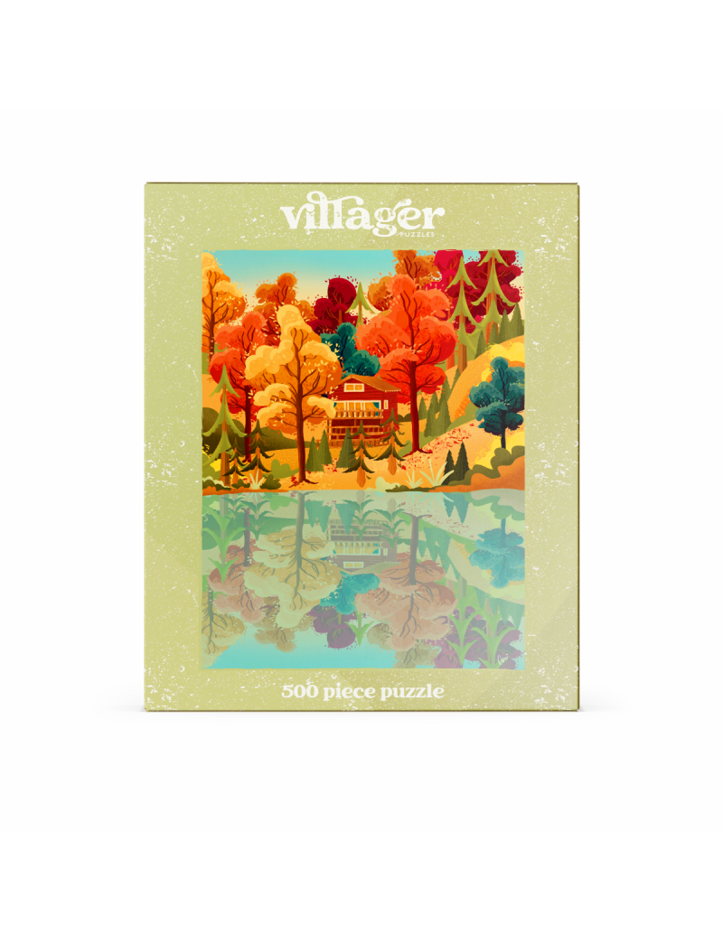 Villager Muskoka Leaves 500pcs by Capri Sadler