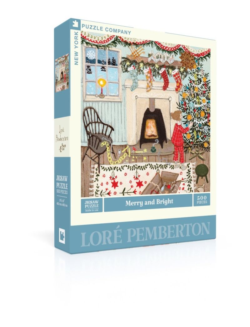 New Yorker Merry and Bright 500 Piece Jigsaw Puzzle