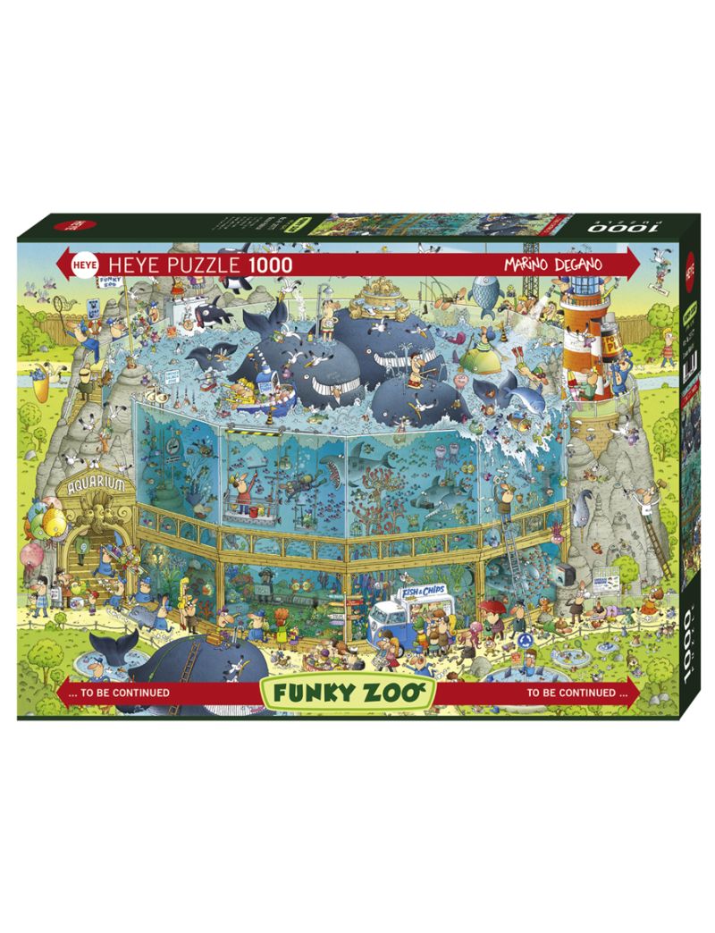 HEYE FUNKY ZOO OCEAN HABITAT 1000PC