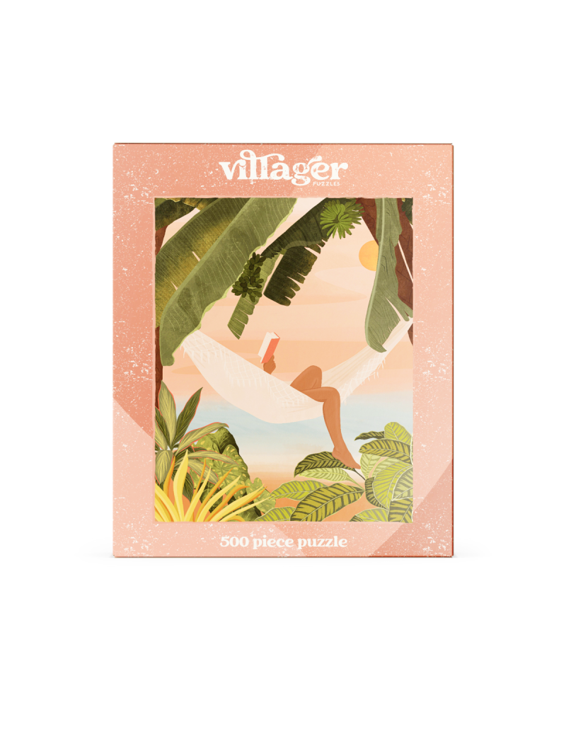 Villager Paradise Book Club 500pcs by Daniela Amyot