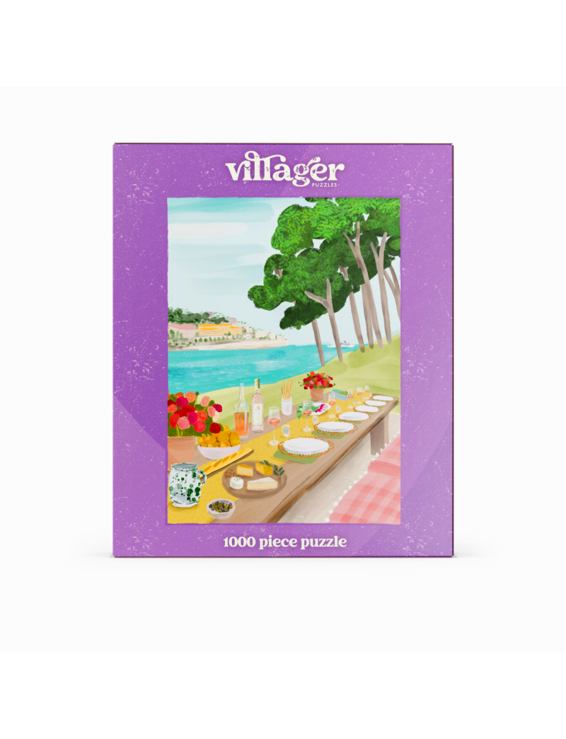 Villager Picnic & Pinot 1000Pcs by Christina Gliha