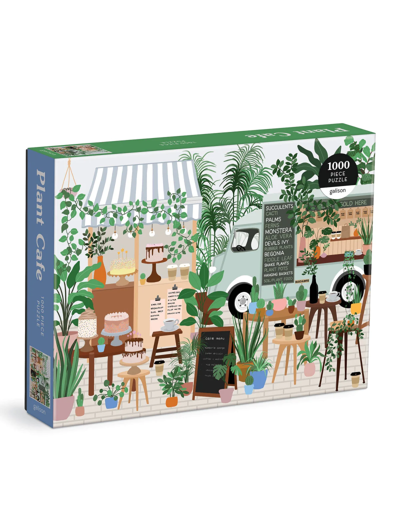 Galison Plant Cafe 1000 Piece Puzzle