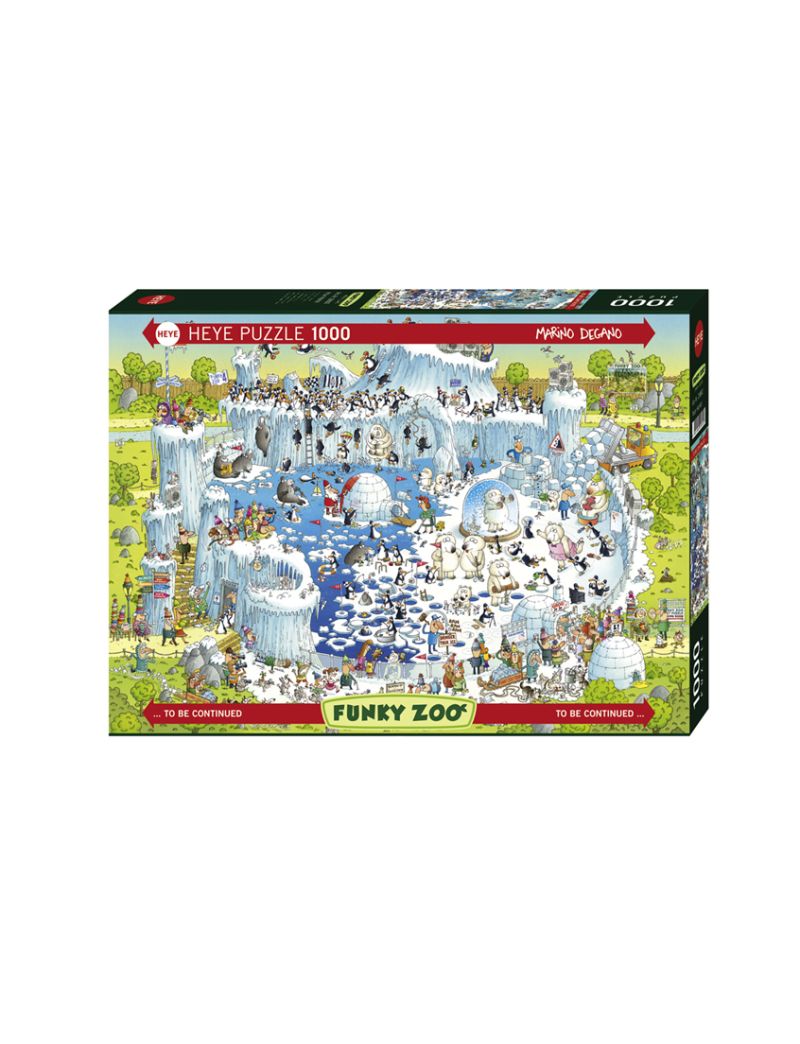 HEYE FUNKY ZOO POLAR HABITAT 1000PC