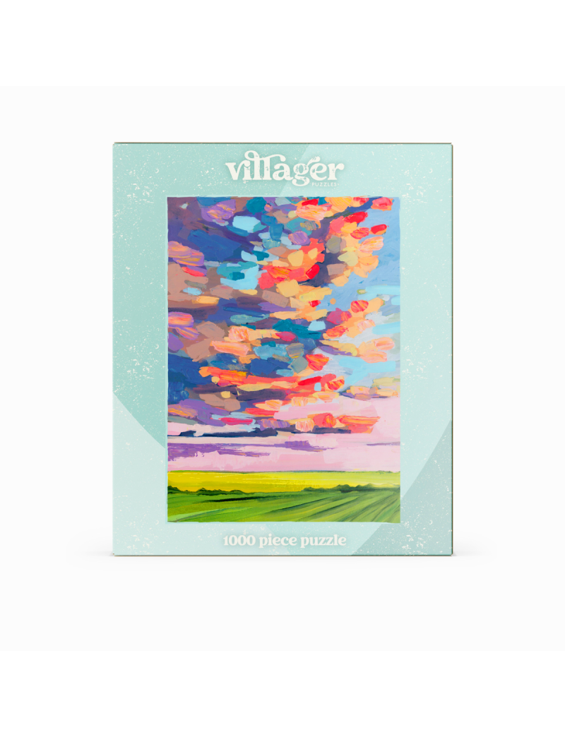 Villager Prairie Sky 1000Pcs by Amy Dixon