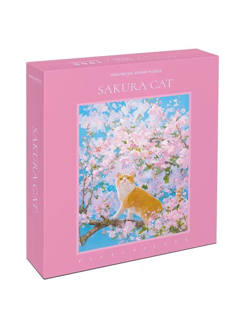 PIXEL PIECES Sakura Cat 1000pcs