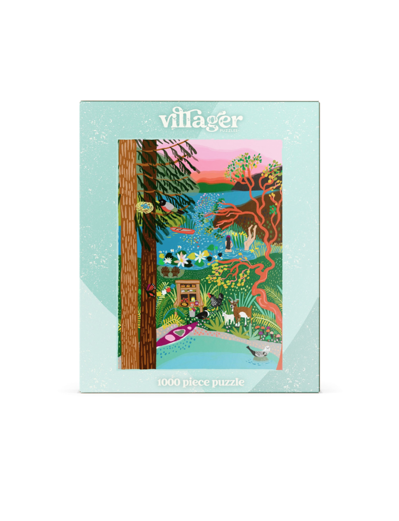 Villager Salt Spring Island Swim 1000Pcs by Anja Jane