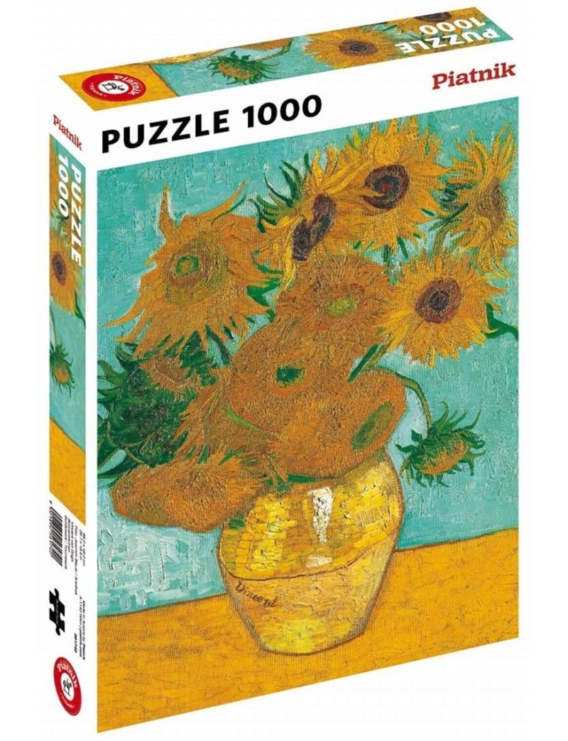PIATNIK VAN GOGH, SONNENBLUMEN SUNFLOWERS 1000PCS