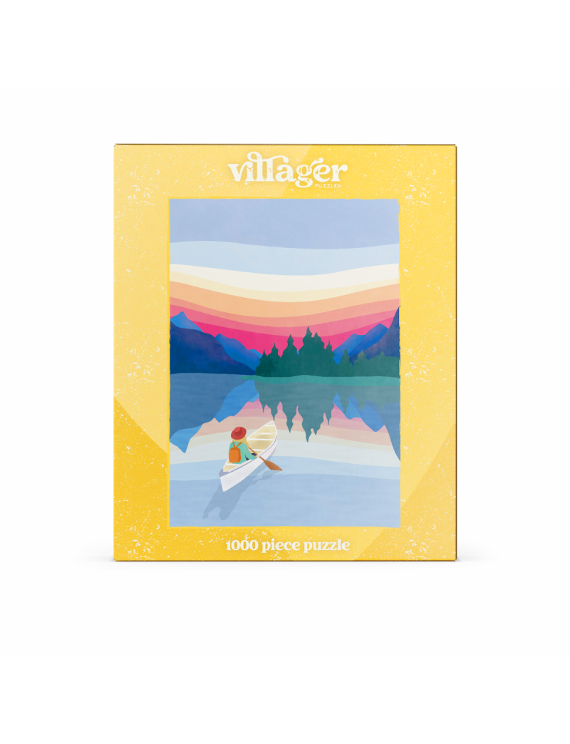 Villager Sunrise Paddle 1000Pcs by Maude Gervais