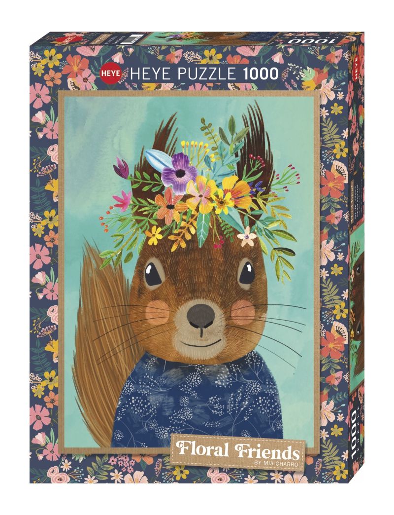 HEYE FLORAL FRIENDS SWEET SQUIRREL 1000PC
