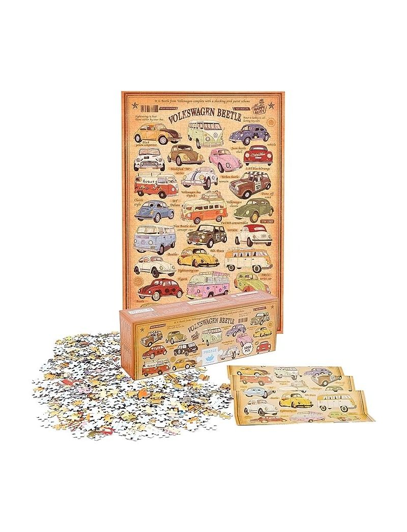Momibook Vintage Car 1000pcs