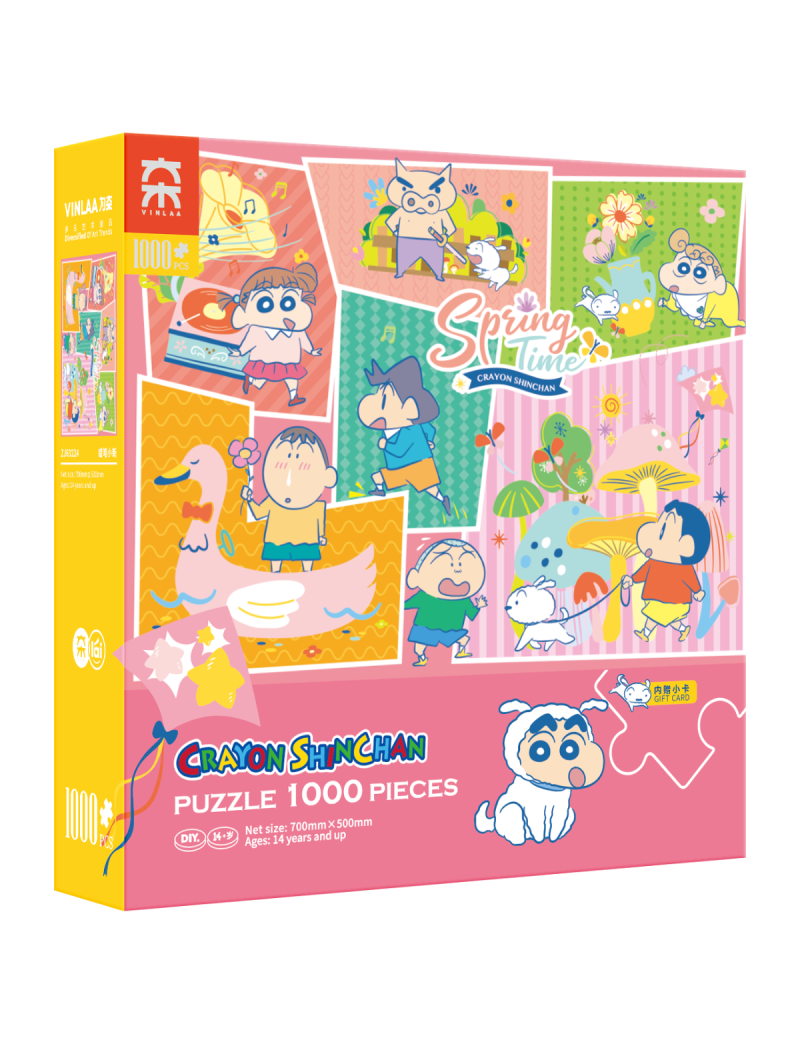 Vinlaa Crayon Shinchan Spring Overture ZJ63315 1000pcs