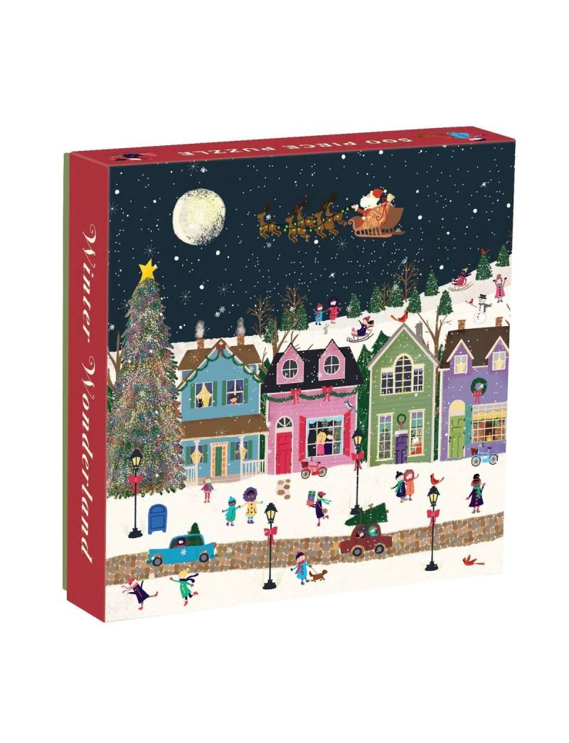 Galison Winter Wonderland 500 Piece Puzzle